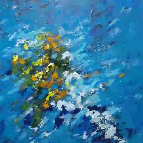 2017_Flowers_at_sea_Acrilico_su_tela_Cm