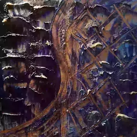 Bluie_acrilico_spatolato40_x_40_cm_2018