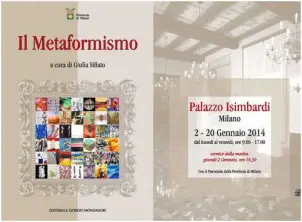 Il Metaformismo di Giulia Sillato - Palazzo Isimbardi Il Metaformismo di Giulia Sillato - Palazzo Isimbardi
