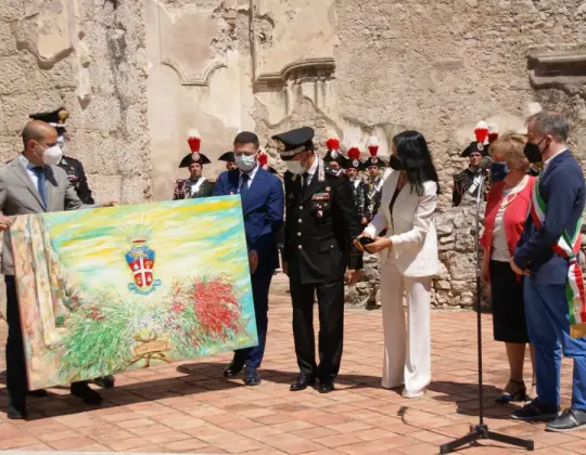 1980 - 2020 - Sant'Anglo dei Lombardi Rinascita - La consegna dell'opera